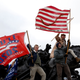 Supporters of U.S. President Donald Trump gather in Washington